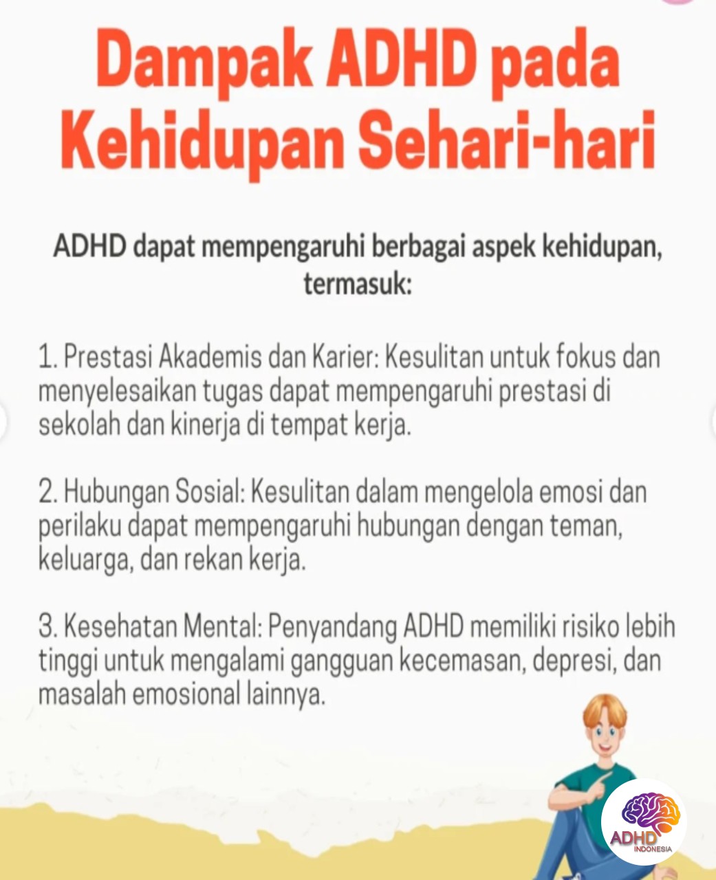 ADHD dan Hubungan Sosial Anak di Lingkungan Sekolah di Kabupaten Bogor