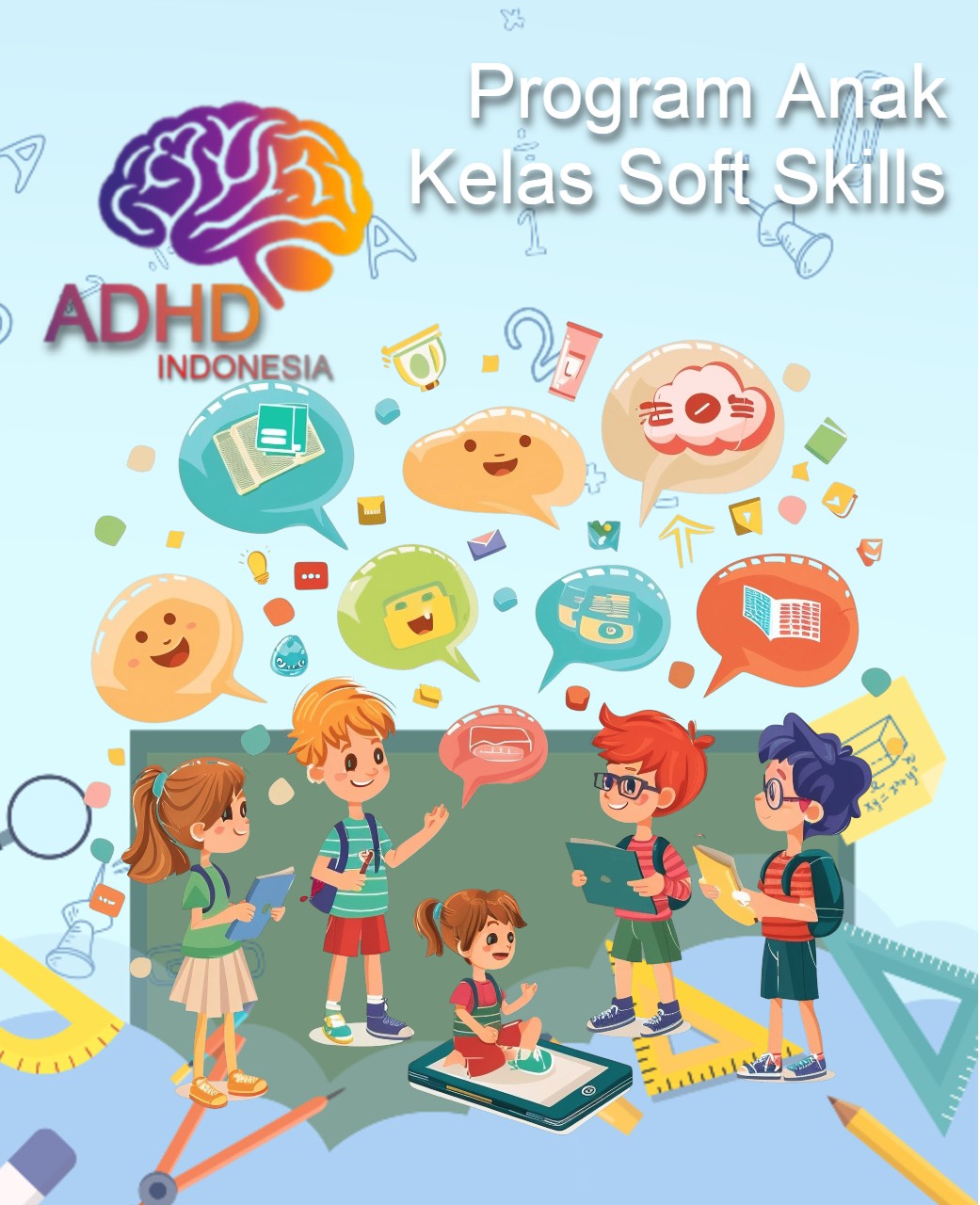 Program ADHD Indonesia Kabupaten Bogor Kelas Soft Skills Anak ADHD