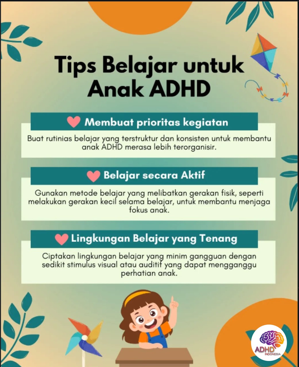 Strategi Belajar yang Cocok untuk Anak ADHD di Kabupaten Bogor